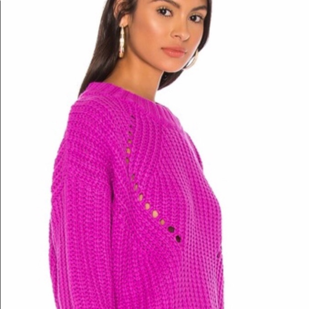 John & Jenn fabulous fresh fuchsia pullover!